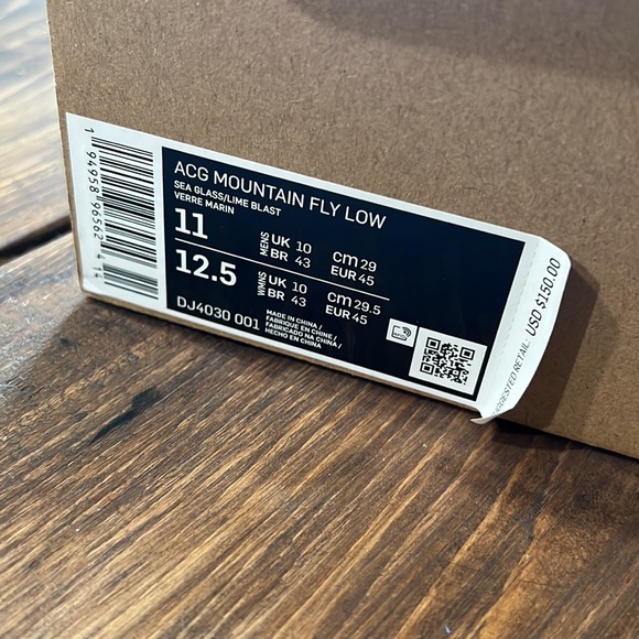 Nike ACG Mountain Fly Low sea Glass / lime blast - Picture 8 of 8